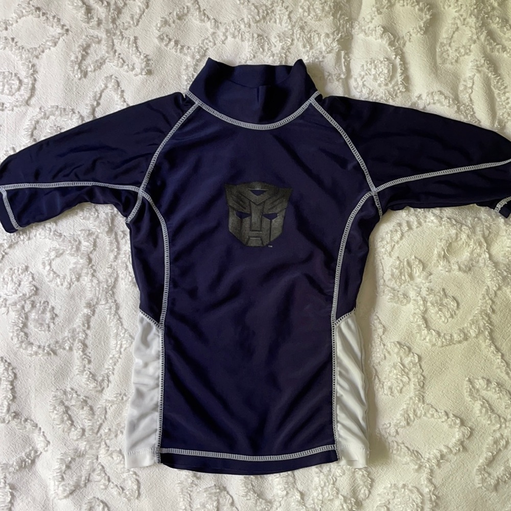 Transformers rash guard